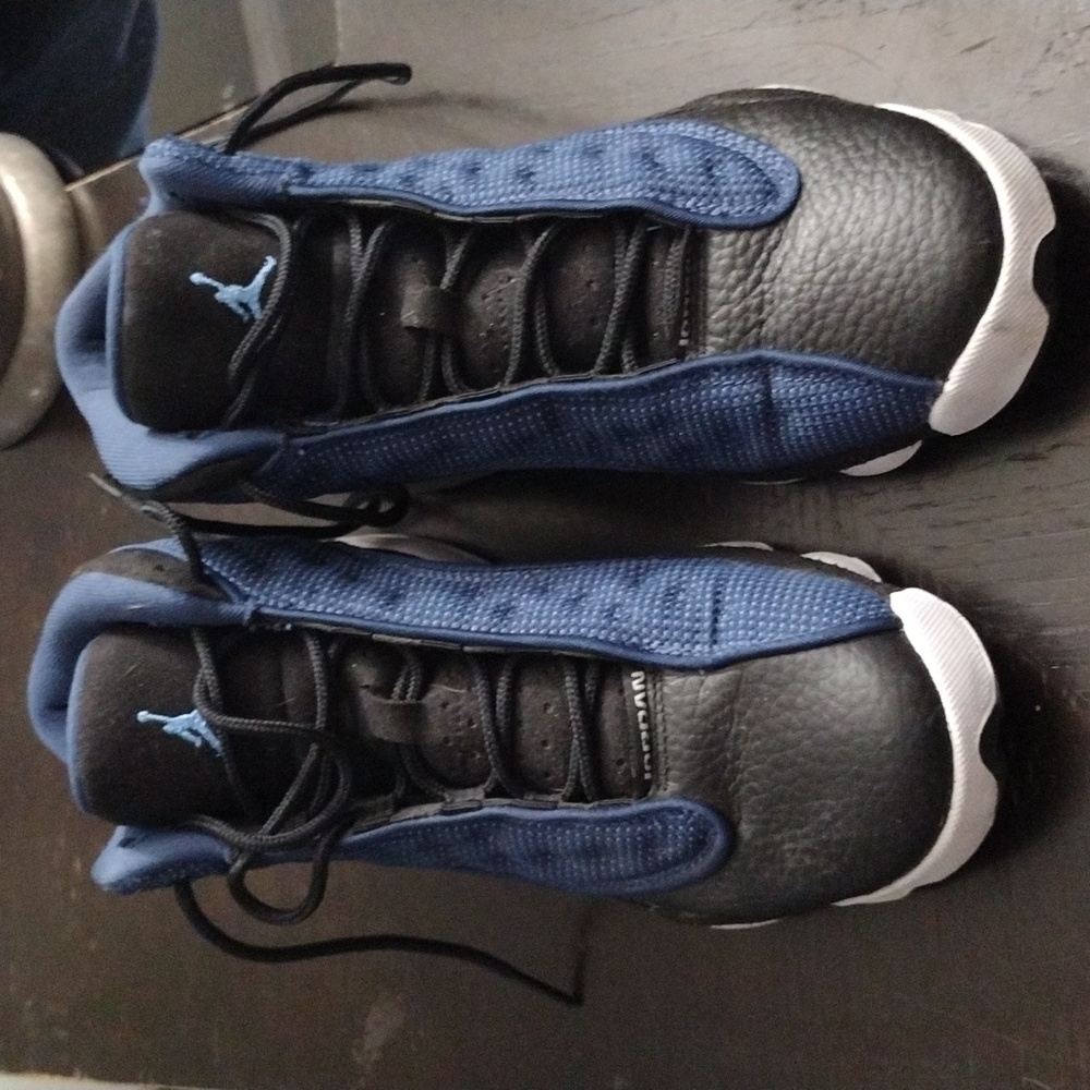 Air Jordans 13. Retro Brave Blue. 6Y.